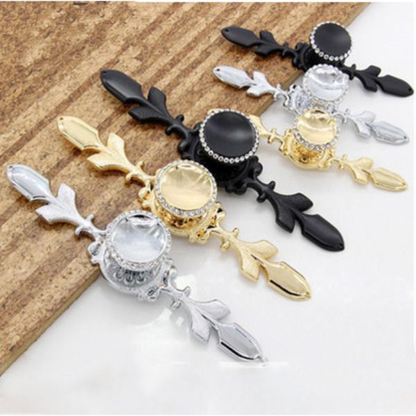 crystal pulls handle silver drawer knobs glass dresser knobs kitchen cabinet handles knobs blingbling hardware